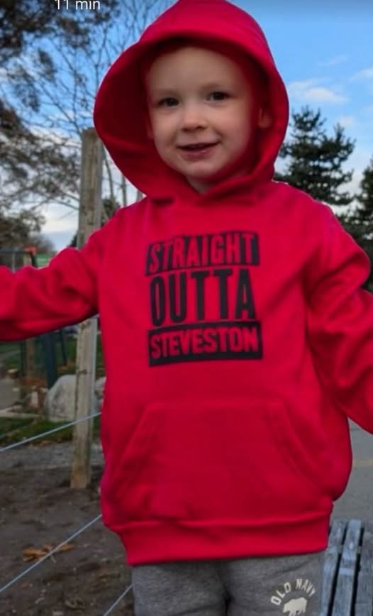 Toddler and Kids Sizes Steveston and Richmond Hoodies